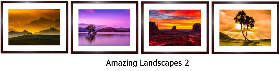 Amazing Landscapes 2 Framed Prints